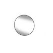 Miroir rond cerclé métal noir LOOP Diam 40cm  