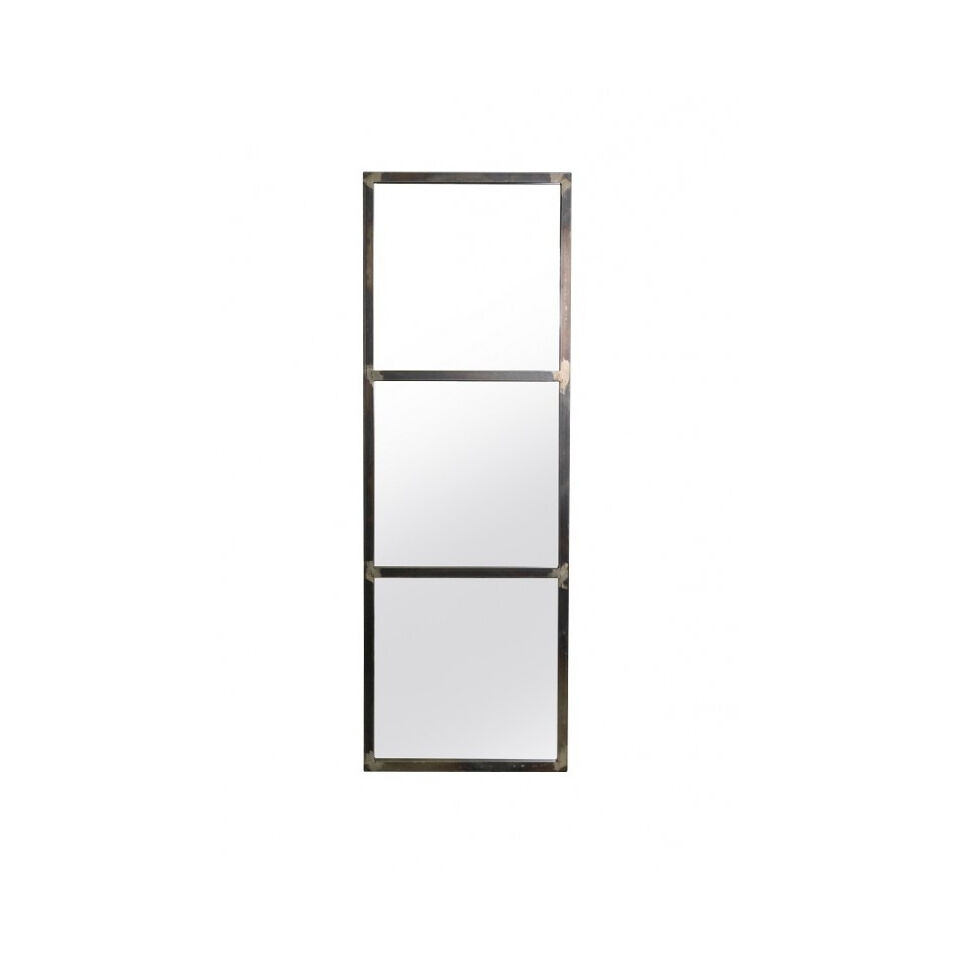 Miroir métal rectangulaire type industriel BASILE - Red Cartel