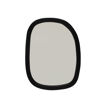 Miroir en rotin noir taille M - 55x75cm - URBAN NATURE CULTURE