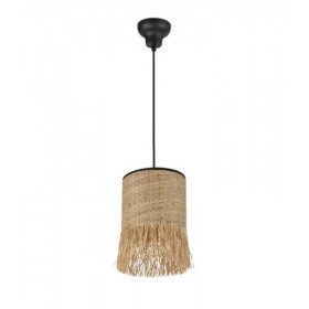 Suspension Métal et Bana FORMENTERA 1L - Diam. 18cm - MARKET SET