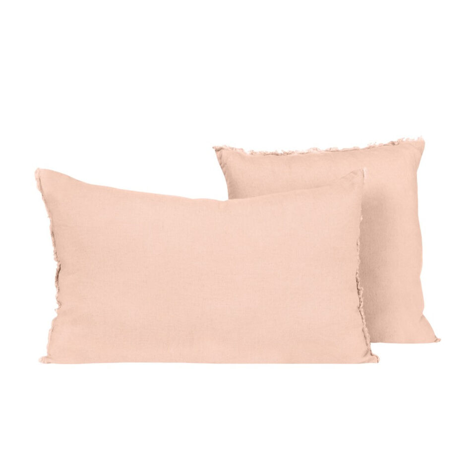 Housse de Coussin VITI en Lin Lavé - HARMONY HAOMY