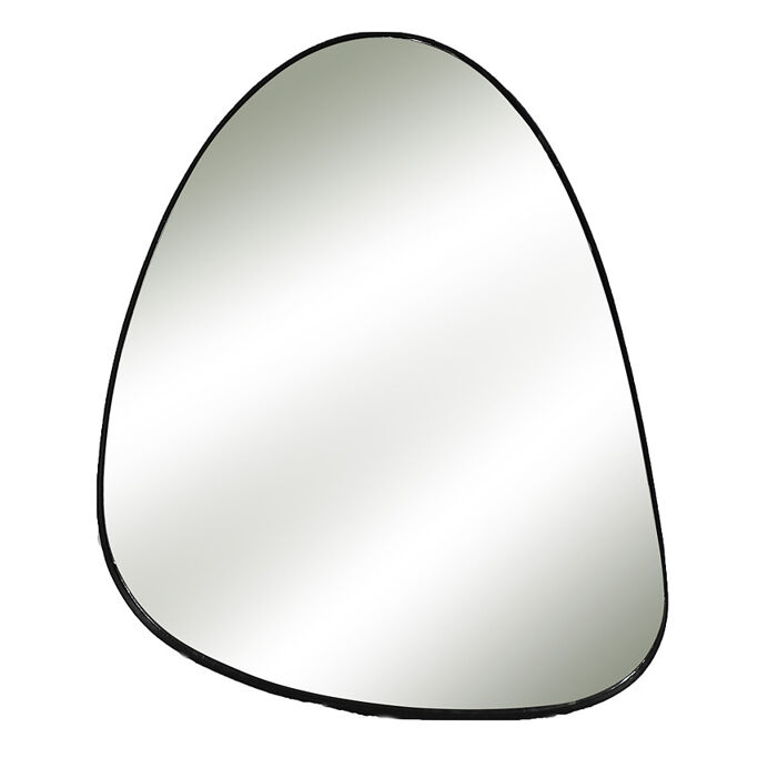 Miroir CODOL avec large bordure Métal - 56X3X66 cm - POMAX
