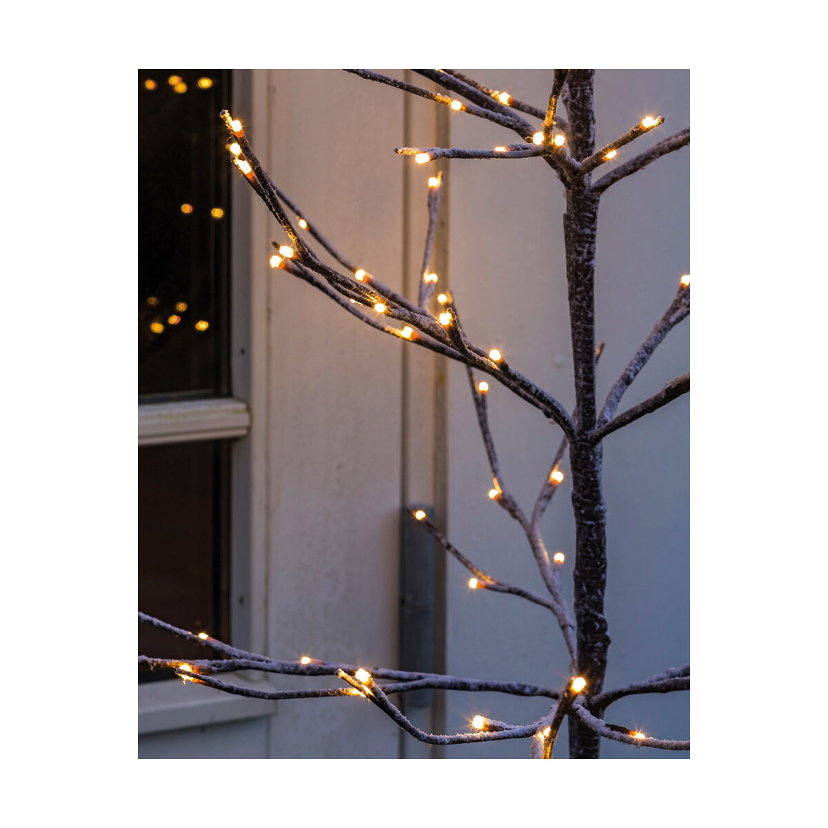 Sapin lumineux LED SKAPOLIT H200cm avec 400 LED et minuterie