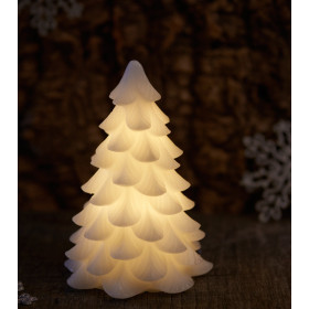 Sapin de Noël CARLA Lumineux à Led avec Programmateur - H.19 cm - SIRIUS