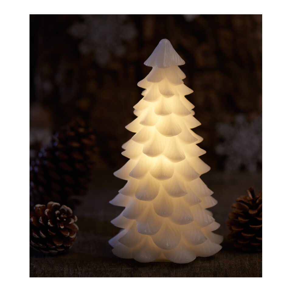 Sapin de Noël CARLA Lumineux à Led avec Programmateur - H.23 cm - SIRIUS