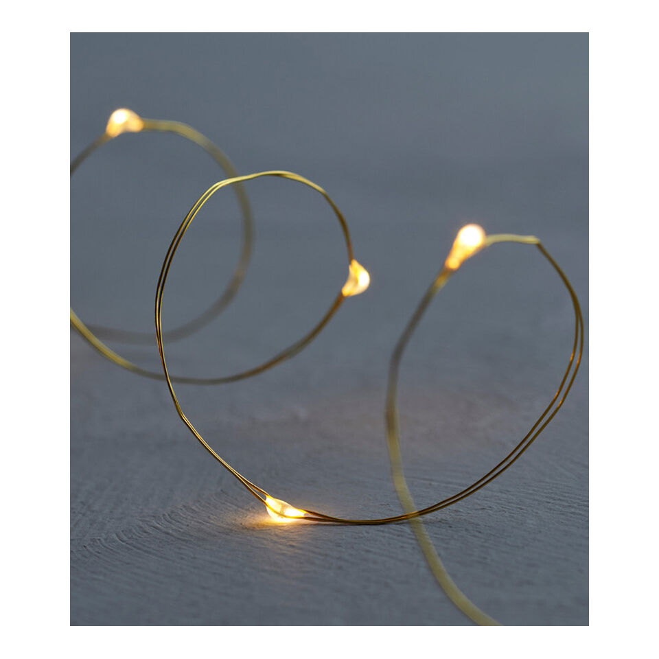 GUIRLANDE GRAIN DE RIZ 20 LEDS avec TIMER