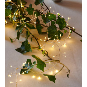 Guirlande Or Knirke 160 Leds Grains de Riz - L. 16m - SIRIUS
