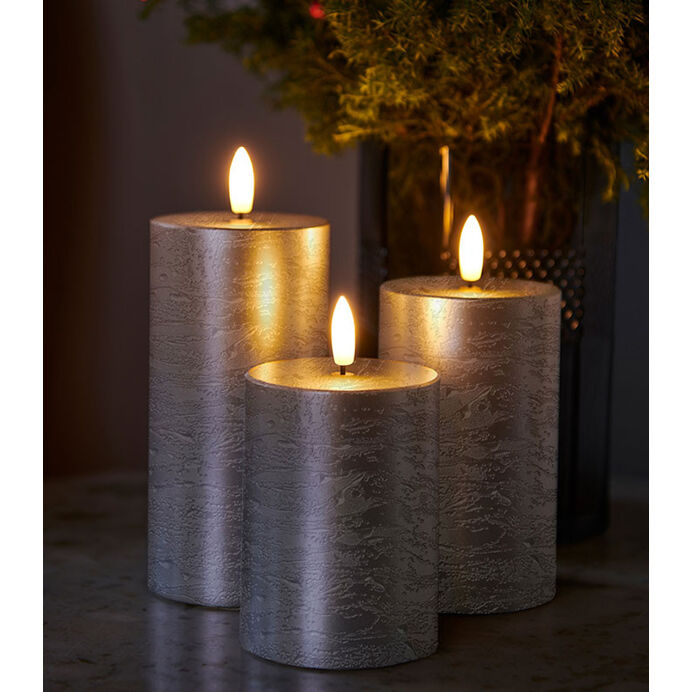 SET DE 2 BOUGIES LED personnalisable | 01534LAB0156623 | Objets