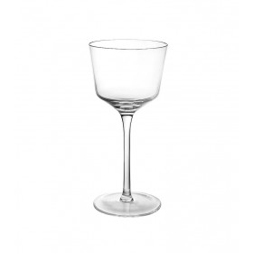 Verre à vin Rouge sur Pied Transparent  JOHN'S - Diam 9,5 x H 19,5 cm- POMAX